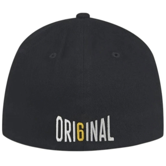 adidas Black and White Hat with Gold Logo - Picture 2 of 2